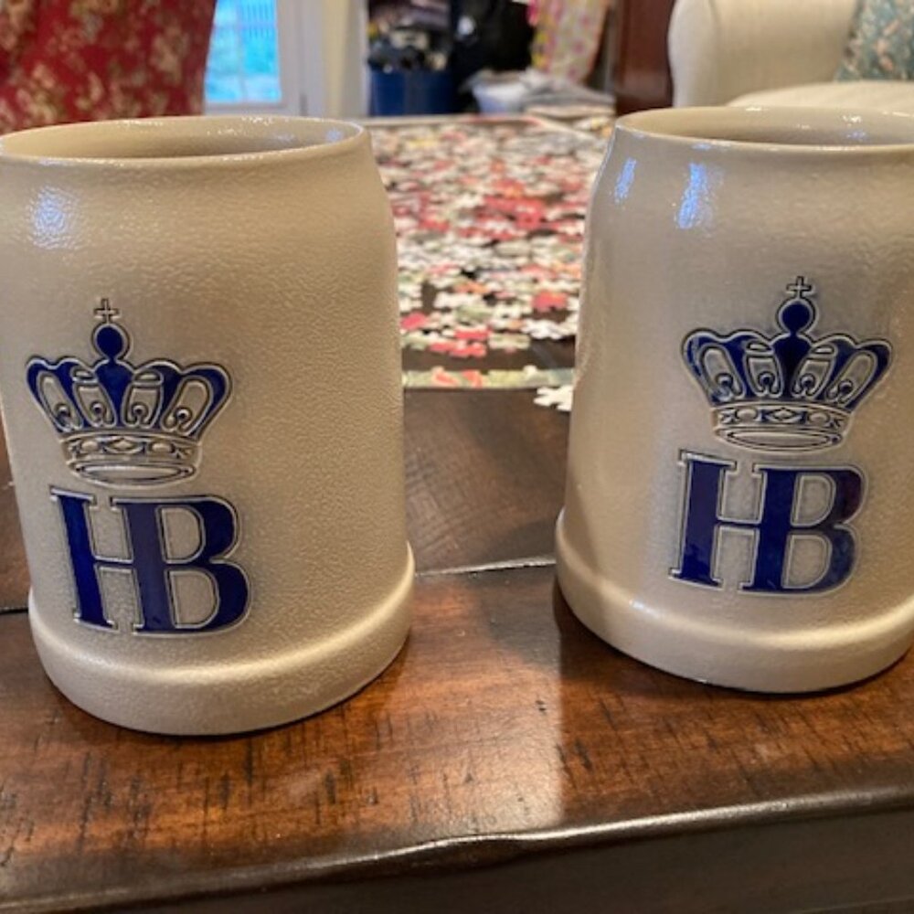 Hofbrau Steins Munich Like New